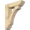 Ekena Millwork Legacy Slat Rough Sawn Bracket w/ Offset Brace, Douglas Fir, 8"W x 30"D x 36"H BKT0806X30X36LEC06RDF - alternate 1